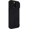 Dėklas Nillkin Qin Pro Leather Samsung S918 S23 Ultra 5G juodas