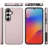 Dėklas Perfectionists Triangle Case Samsung A566 A56 5G rožinio aukso