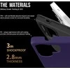 Dėklas Perfectionists Triangle Case Samsung S918 S23 Ultra 5G violetinis