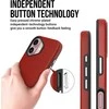 Dėklas Perfectionists Triangle Mag Case Apple iPhone 13/14 raudonas