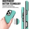 Dėklas Perfectionists Triangle Mag Case Apple iPhone 13 Pro Max žalias