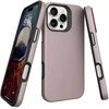 Dėklas Perfectionists Triangle Mag Case Apple iPhone 14 Pro rožinio aukso