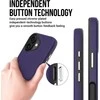 Dėklas Perfectionists Triangle Mag Case Apple iPhone 11 violetinis