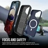 Dėklas Perfectionists Triangle Mag Case Apple iPhone 16 tamsiai mėlynas