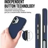 Dėklas Perfectionists Triangle Mag Case Apple iPhone 16 tamsiai mėlynas