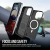 Dėklas Perfectionists Triangle Mag Case Apple iPhone 13 Pro Max juodas