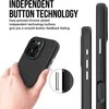 Dėklas Perfectionists Triangle Mag Case Apple iPhone 12/12 Pro juodas