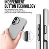 Dėklas Perfectionists Triangle Mag Case Apple iPhone 11 sidabrinis
