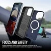 Dėklas Perfectionists Triangle Mag Case Apple iPhone 17 Pro tamsiai mėlynas