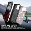 Dėklas Perfectionists Triangle Mag Case Apple iPhone 17 rožinio aukso