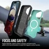 Dėklas Perfectionists Triangle Mag Case Apple iPhone 16 Plus žalias