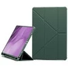 Dėklas Reach Origami Apple iPad 10.9 2022/iPad 11 2025 tamsiai žalias