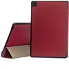 Dėklas Reach Smart Leather Samsung X200/X205 Tab A8 10.5 2021 tamsiai raudonas