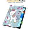 Dėklas Reach Smart Leather Samsung X210/X215/X216 Tab A9 Plus 11.0/X230/X235/X236 Tab A11 Plus 11.0 unicorn