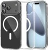 Dėklas „Tech-Protect Flexair Hybrid Magsafe iPhone 17 Pro Max“ skaidrus