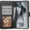 Tech-Protect Wallet dėklas skirtas Samsung Galaxy S25 FE – juodos spalvos