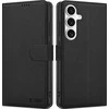 Tech-Protect Wallet dėklas skirtas Samsung Galaxy S25 FE – juodos spalvos
