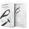 Karl Lagerfeld Universal Crossbody Strap Karl Patch juodos spalvos