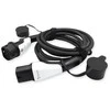 Elektromobilių įkrovimo laidas Reach EVCC2 Type2-Type2 16A 11kW 5.0m