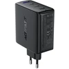 Įkroviklis Acefast A94 100W GaN 3xUSB-C/USB-A juodas