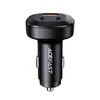 Automobilinis įkroviklis Acefast B3 66W 2xUSB-C+USB-A juodas