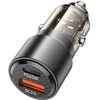 Automobilinis įkroviklis Borofone BZ20A PD65W+QC3.0 83W juodas