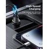 Automobilinis įkroviklis Joyroom JR-CCN05 USB-C/USB-A 30W juodas