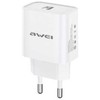Įkroviklis Awei PD61-EU 20W USB-C baltas