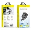 Įkroviklis Awei PD66-EU 35W GaN USB-A/USB-C juodas