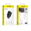 Įkroviklis Awei PD85T-EU 22.5W USB-A/USB-C + USB-A to USB-C cable 1.0m juodas