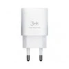 Įkroviklis 3mk HyperCharger 20W 1xUSB-C + 1xUSB-A PD/QC
