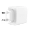 Acefast A41 sieninis įkroviklis, 2x USB-C + USB, GaN 65W (balta)