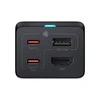 Baseus GaN5 Pro sieninis įkroviklis 2xUSB-C + USB + HDMI, 67 W (juodas)