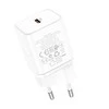 Įkroviklis Borofone BN6 20W USB-C baltas