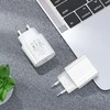 Įkroviklis Hoco N22 25W USB-C + USB-C to Lightning cable 1.0m baltas