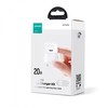 Įkroviklis Joyroom JR-TCF02 20W USB-C + USB-C iki Lightning kabelis 1,0m baltas