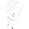 Dudao A23 2.4A USB-A įkroviklis – baltos spalvos