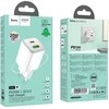 Įkroviklis Hoco N41 20W GaN USB-A/USB-C baltas