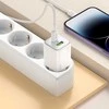 Įkroviklis Hoco N41 20W GaN USB-A/USB-C baltas