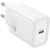 Įkroviklis Hoco N60 20W GaN USB-C baltas
