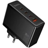 Įkroviklis Hoco N85 100W 3xUSB-C/USB-A juodas