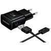 Įkroviklis Samsung EP-TA200NBE 15W + Type-C kabelis juodas