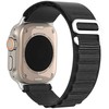 Sport Buckle apyrankė Apple Watch 9/8/7/6/SE/5/4/3/2/1 (41, 40, 38 mm) Dux Ducis Strap GS Version - juodos spalvos
