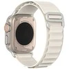 Sport apyrankė buckle for Apple Watch Ultra / 9 / 8 / 7 / 6 / SE / 5 / 4 / 3 / 2 / 1 (42, 44, 45, 49 mm) Dux Ducis Apyrankė GS Version - baltos spalvos