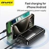 Išorinė baterija Power Bank Awei P13K PD20W/QC22.5W 20000mAh juoda