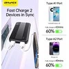 Išorinė baterija Power Bank Awei P20K 5V/2.4A 10000mAh juoda