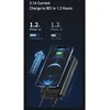 Išorinė baterija Power Bank Awei P6K 5V/2.1A 20000mAh juoda