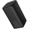 Borofone Power Bank 50000mAh BJ80C Clever – 2xUSB + Type C – QC 3.0 22,5W PD 20W juodos spalvos