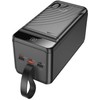 Išorinė baterija Power Bank Hoco J123D 22.5W+PD20W 90000mAh juoda