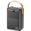 Išorinė baterija Power Bank Remax RPP-118 22.5W 80000mAh juoda